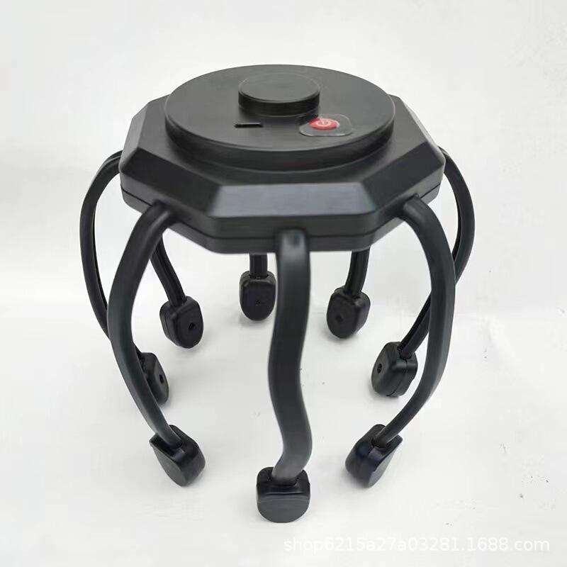卸売りのタコの頭のマッサージ器の振動は頭をつかんで解凍して多機能の電動の経絡のマッサージの爪の越境を緩めます。|undefined