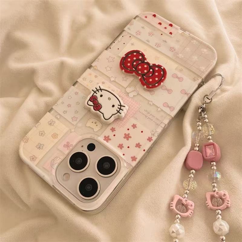Corazón de niña linda coreana para iPhone15/16 funda para teléfono móvil 14promax gato tridimensional 13 nuevo 14p