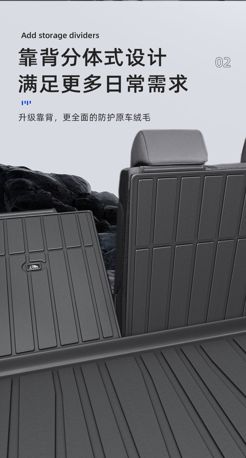 Suitable for 2026 Toyota Wildlander, Tpe Trunk Mat, Complete Range of Car Accessories, 26 Gac New Models