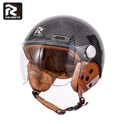 Motosiklet kaskı (dəbilqə) – Winter Sun Protection, 3C Ultra-Light - bright-light-carbon-fiber-3k-m