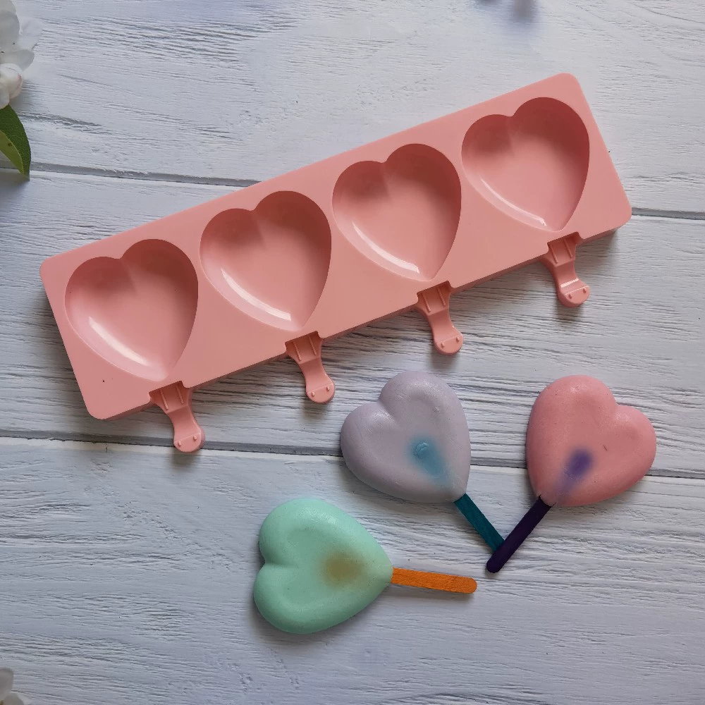Летняя силиконовая форма для мороженого, handmade, мороженое