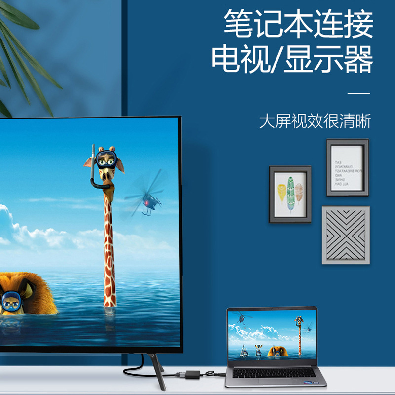 USB a VGA convertidor usb3.0 a VGA cable adaptador externo tarjeta gráfica extender pantalla