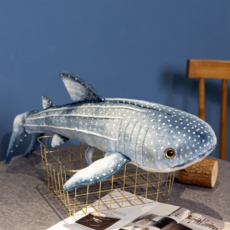 Simulación de animales marinos tiburones ballena muñecas juguetes de peluche para niños mundo submarino criaturas tiburones ballenas muñecas regalos