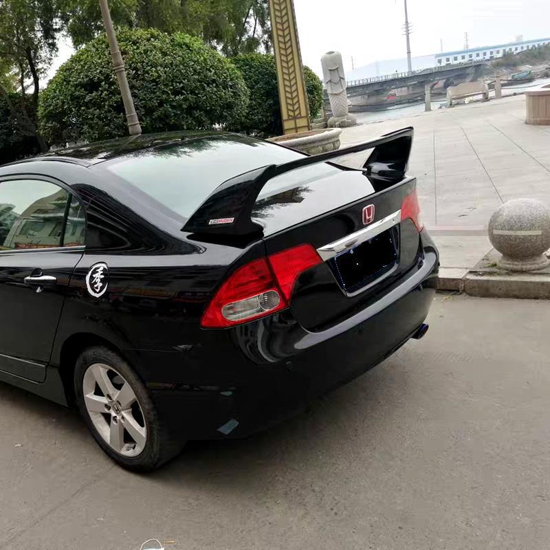 GT6无限12尾翼代翼思款跑车思域八代8改装专用老本田FD2装饰铭1