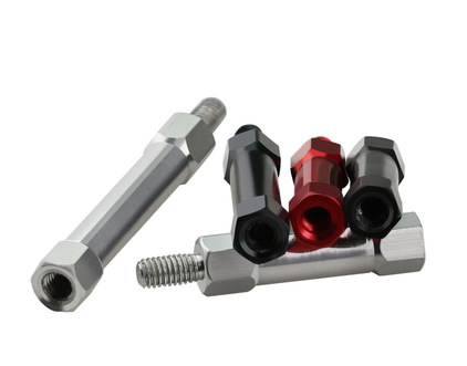 单头铝柱内外牙柱间隔柱六角牙顶柱中间缩杆M3*8/10/12/15/20/40