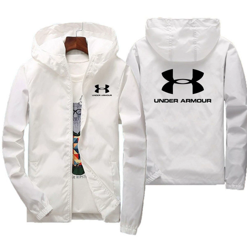2025 autumn men's fashion trend hooded jacket, young handsome slim fit, loose fitting windbreaker clip