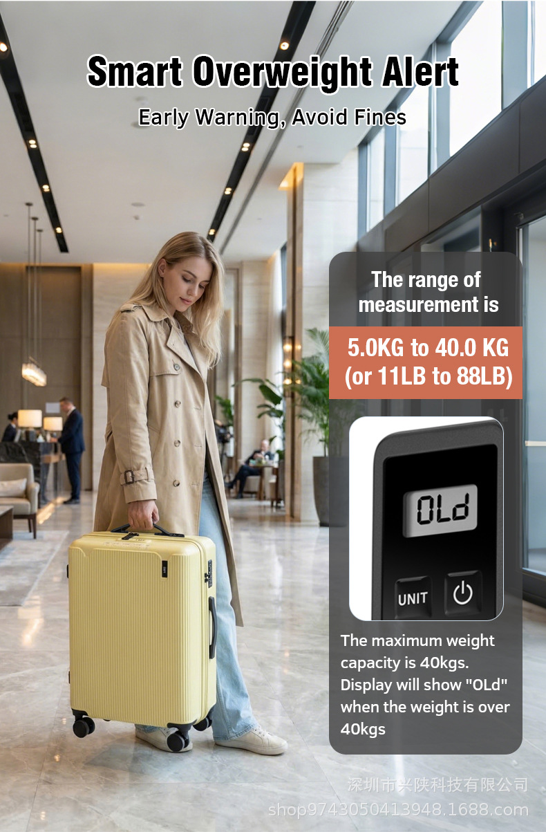 Fabrika doğrudan satış bagaj ölçeği arabası ölçeği bagaj ölçeği elektronik taşınabilir ölçekli kavrama ölçeği seyahat ölçeği