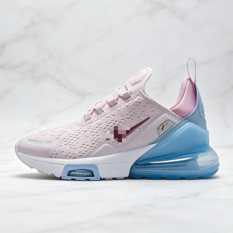 Air Max 270 zapatos de aire para hombres y mujeres, zapatos de deporte casuales transpirables de malla con suela gruesa para correr.