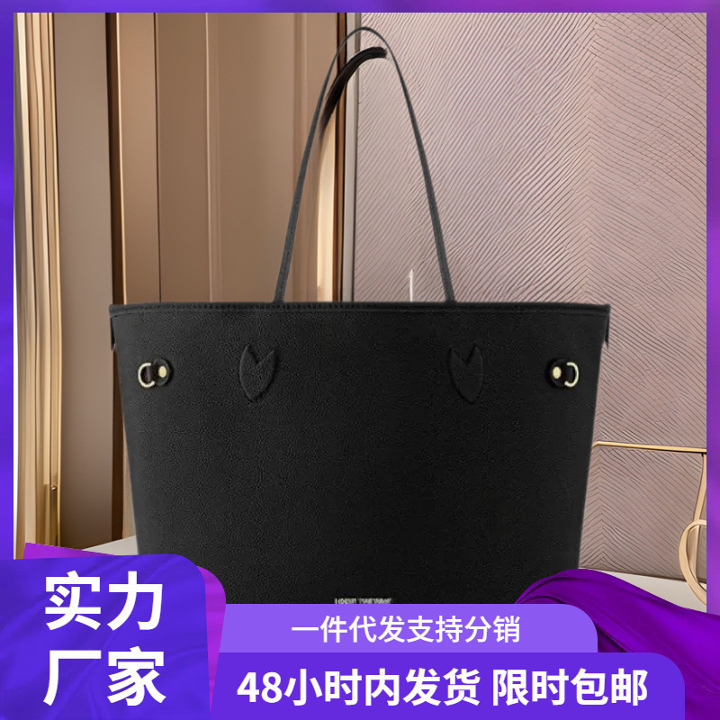 Cross-Border New Women's Bag Neverfull Double-Sided Tote Tote Bag Handbag Shoulder Crossbody Bag Shopping Bag Donkey