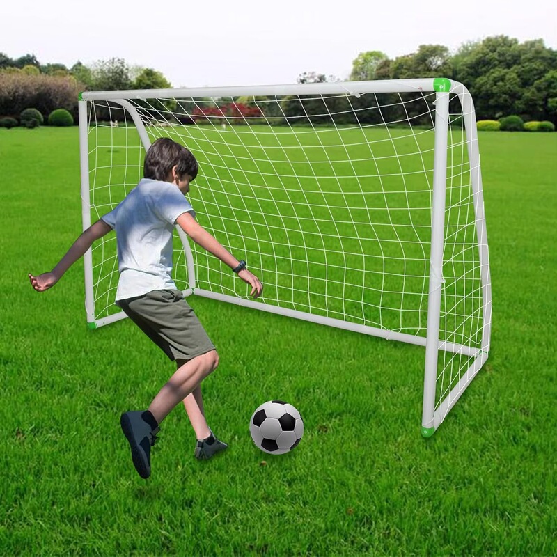 Pvc Octagonal Football Goal Frame Net Fabric Suitable for Children's Backyard Ground Stakes, Strong and Durable, Suitable for Basketball Nets Pvc Octagonal Football Goal Frame Net Fabric Suitable for Children's Backyard Ground Stakes, Strong and Durable, Suitable for Basketball Nets