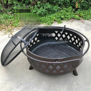 Bonfire Party Outdoor Courtyard Stove Winter Heating Wood Stove Fire Pit Barbecue Stove Tea Brewing Stove