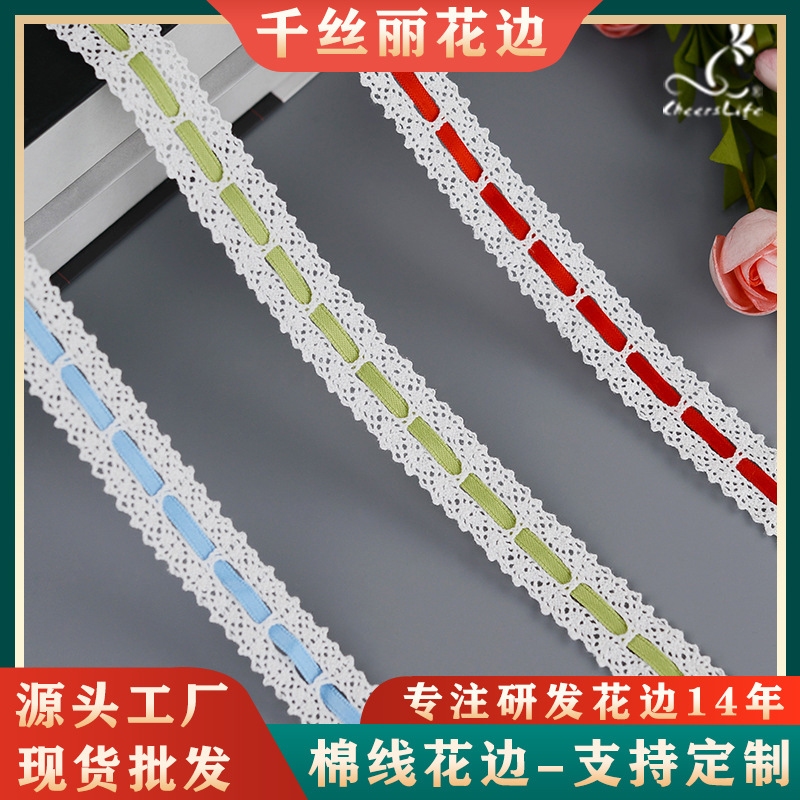 Color lace wearing woven cotton wire clothing baby clothing…