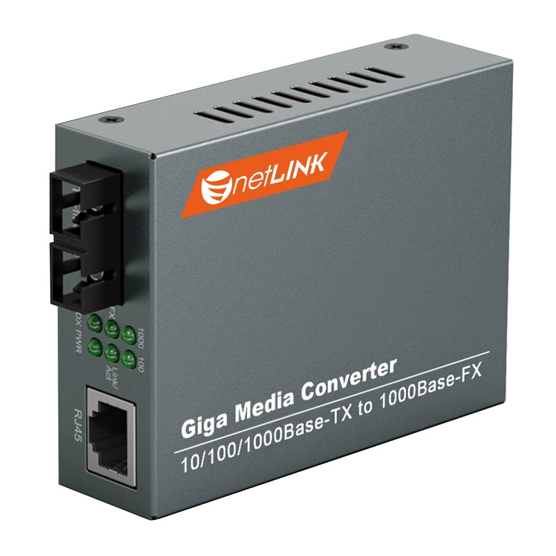 netLINK HTB-GS-03 Gigabit single-mode dual fiber fiber transceiver 20 kilometers SC