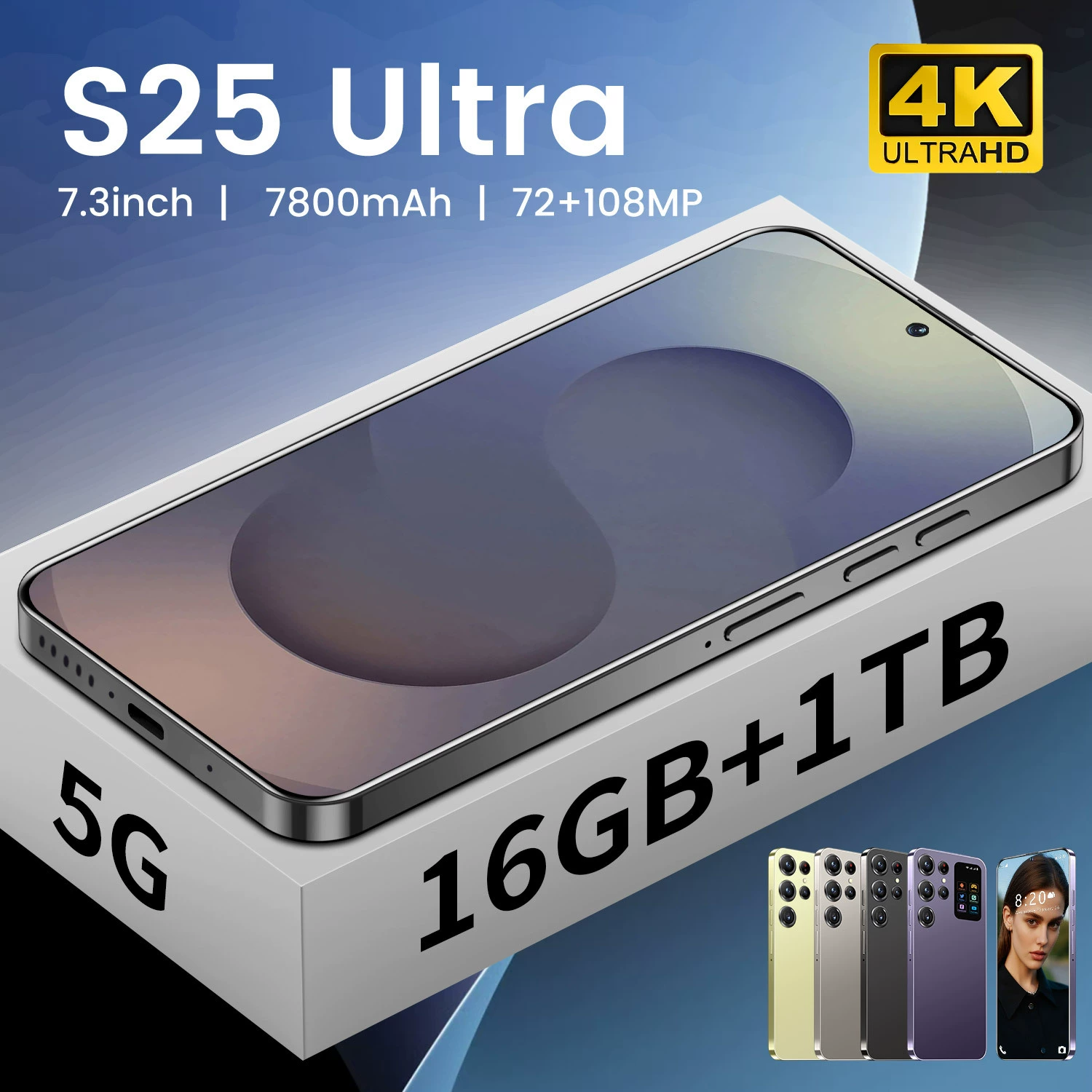 Мобильный телефон, умные часы, S25, 4G, 32 ГБ, 3"