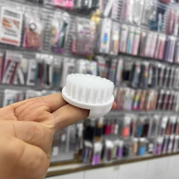 Hygienic white tools set for manicure