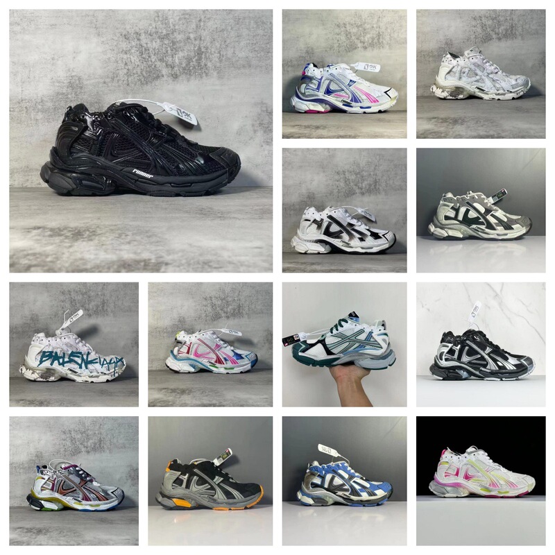 Putian Foreign Trade Runner Paris 7.5 Generation Cross-Border Graffiti Vintage Dad Sneakers Unisex Casual Sports Shoes Putian Foreign Trade Runner Paris 7.5 Generation Cross-Border Graffiti Vintage Dad Sneakers Unisex Casual Sports Shoes