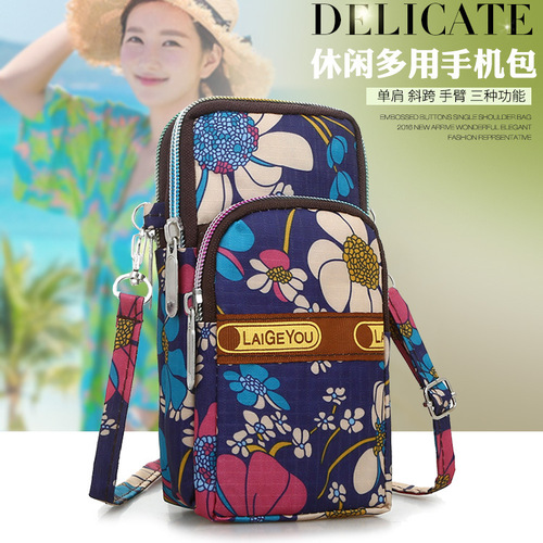 Manufacturer wholesale mobile phone bag women's crossbody bag  new Korean version trendy mini bag mobile phone pocket coin purse