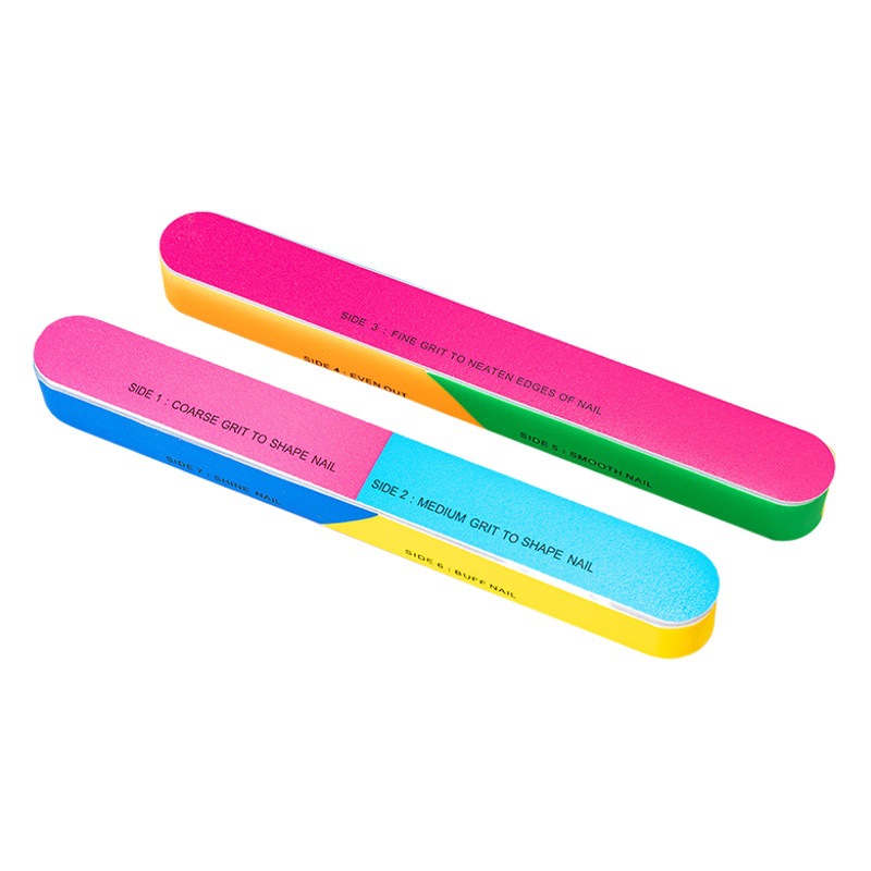 Lima de uñas multifuncional, joyería esmerilada, herramienta de arte de uñas portátil, bloque de pulido, papel de lija, modelado de uñas duradero