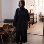 大连版型中长款显瘦大衣