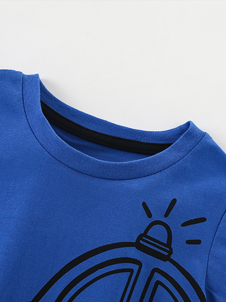 Comercio exterior transfronterizo ropa infantil camiseta malwee niño camiseta de cuello redondo de verano nuevo estilo europeo y americano camiseta de manga corta para niños