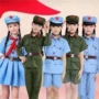 表演儿童演出男女军装