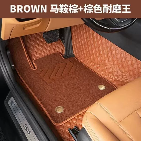 Champagne brown solid color wear-resistant king