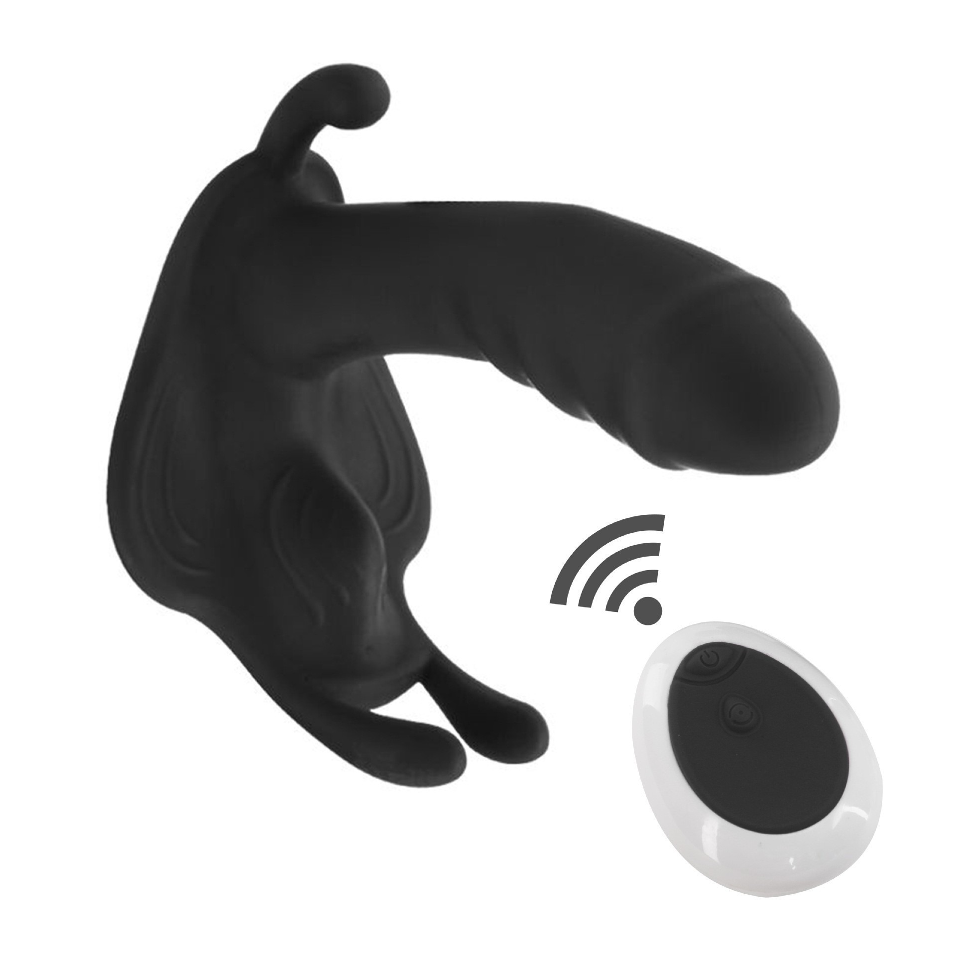 Vibratore a farfalla wireless con telecomando per donna_voghion.com