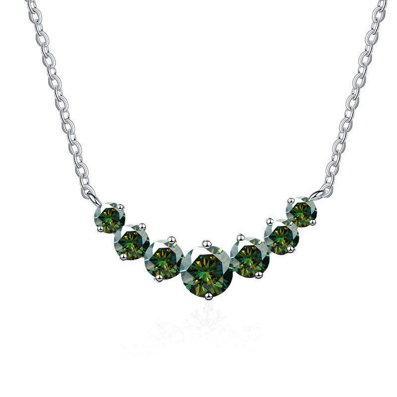 18k verde tinta plateada