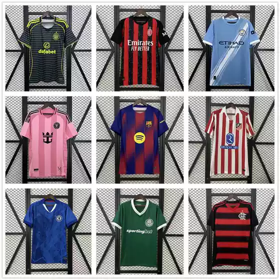2526 Season Flamengo Sao Paulo Manchester City Barcelona Atletico Madrid Chelsea Arsenal Fans Thai Version Jersey