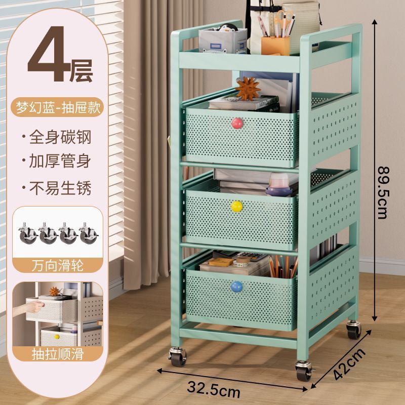 Fantasy blue-4 layers of drawers