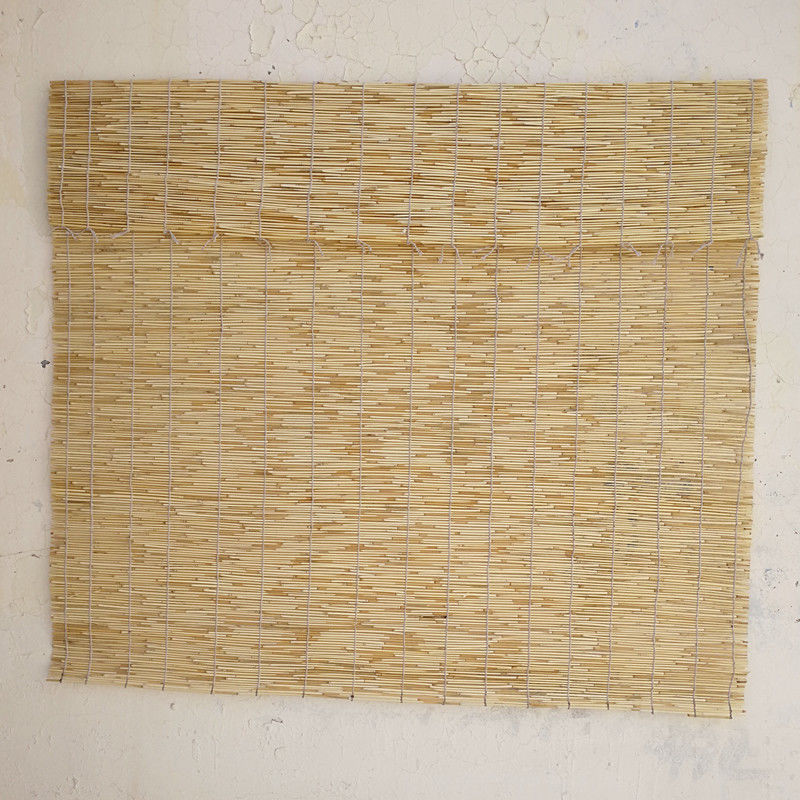 ✅ Wuqa Reed Curtain Straw Curtain Pastoral Retro Study Living Room Decoration Floor-To-Ceiling Window Sunshade Light-Transmitting Bamboo
