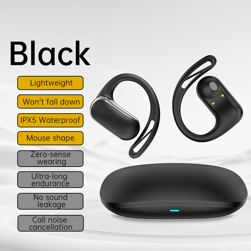 Nuevo auricular de traducción Bluetooth abierto OWS colgante transfronterizo, traductor de interpretación simultánea en varios idiomas