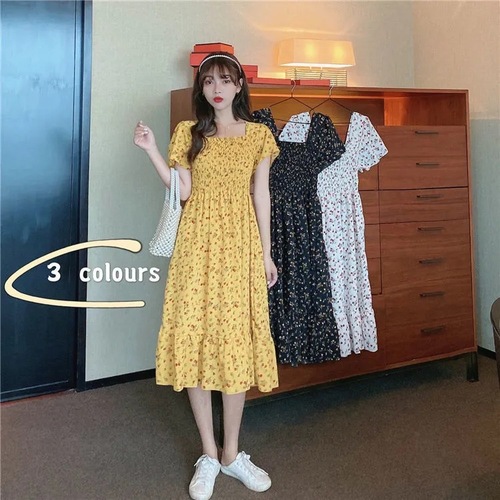 Plus-size and oversized women's clothing for summer 2025: trendy, French-style retro, figure-flattering, and sweet-looking dresses for curvy girls