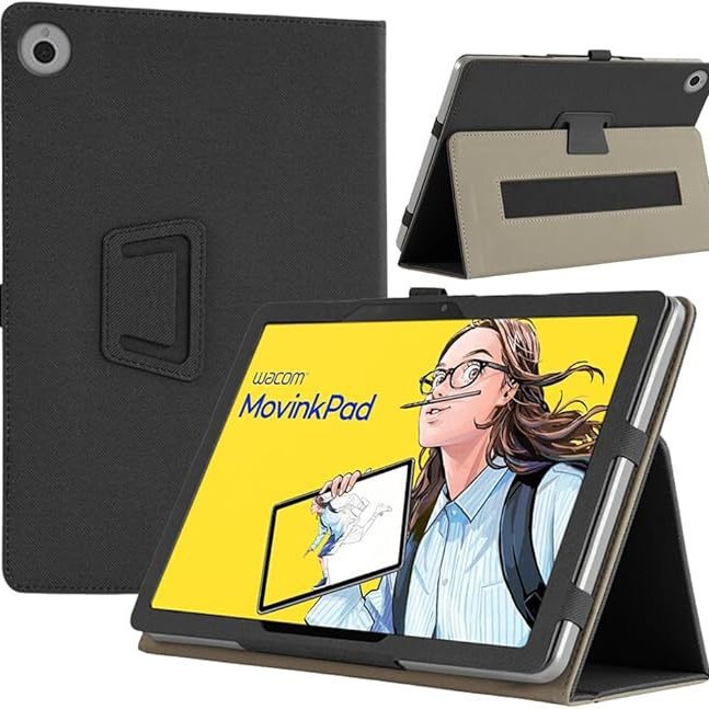 Suitable for Wacom Movinkpad 11inch Tablet Protective Cover Painting Tablet Anti-Fall Pu Protective Shell Leather Cover