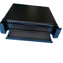 出口貿易款 2U光纖終端盒48口SC/UPC  機架式光纜終端盒 熔接盒