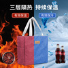 Capacious street thermal bag, picnic bag for mother and baby, food bag