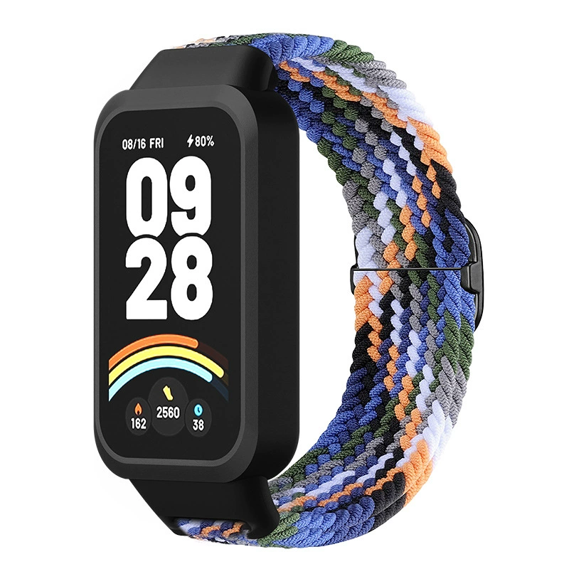 Подходит ремешок на запястье Redmi Band 3, интегрированный тканевый заменитель браслета xiaomi band 9Active ремешок