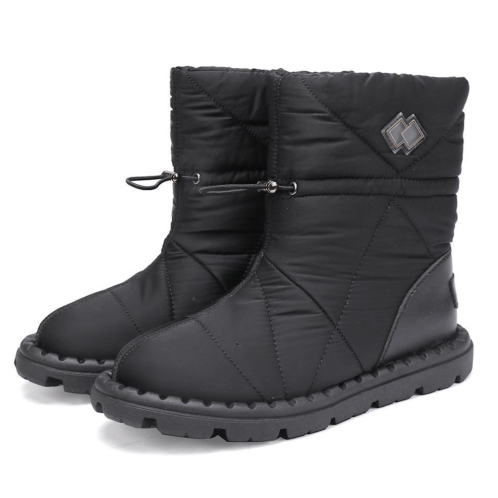 distribución de nueve copos de nieve comercio exterior transfronterizo botas de nieve para hombres y mujeres botas de pareja