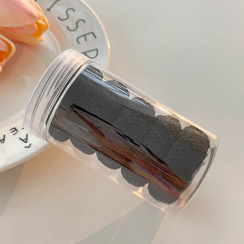 Ligas para el Cabello de Alta Elasticidad de Materiales Mixtos Duraderas para Mujeres