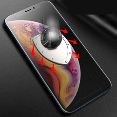 適用iPhone 15PromaX手機XS遊戲XR磨砂12蘋果11 8p鋼化膜13批發14