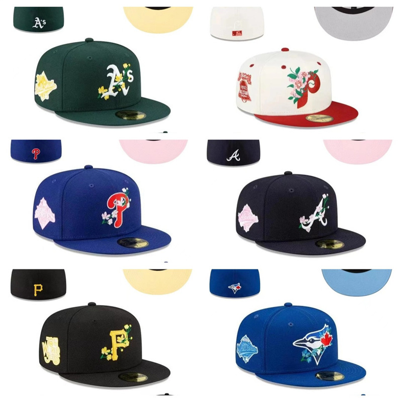 Factory Goods for the Major League Baseball World Series La Team Size Commemorative Hat Stereo Embroidered Closed Cap Factory Goods for the Major League Baseball World Series La Team Size Commemorative Hat Stereo Embroidered Closed Cap