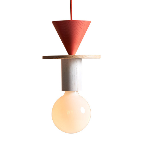 Memphis Modern Minimalist Restaurant Bedroom Bedside Lamp Corridor Children's Room Bar Counter Wooden Designer Pendant Lamp