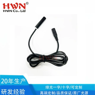 定制款10*40mm氧黑 520nm绿光十字激光模组 一字激光器 单点圆心