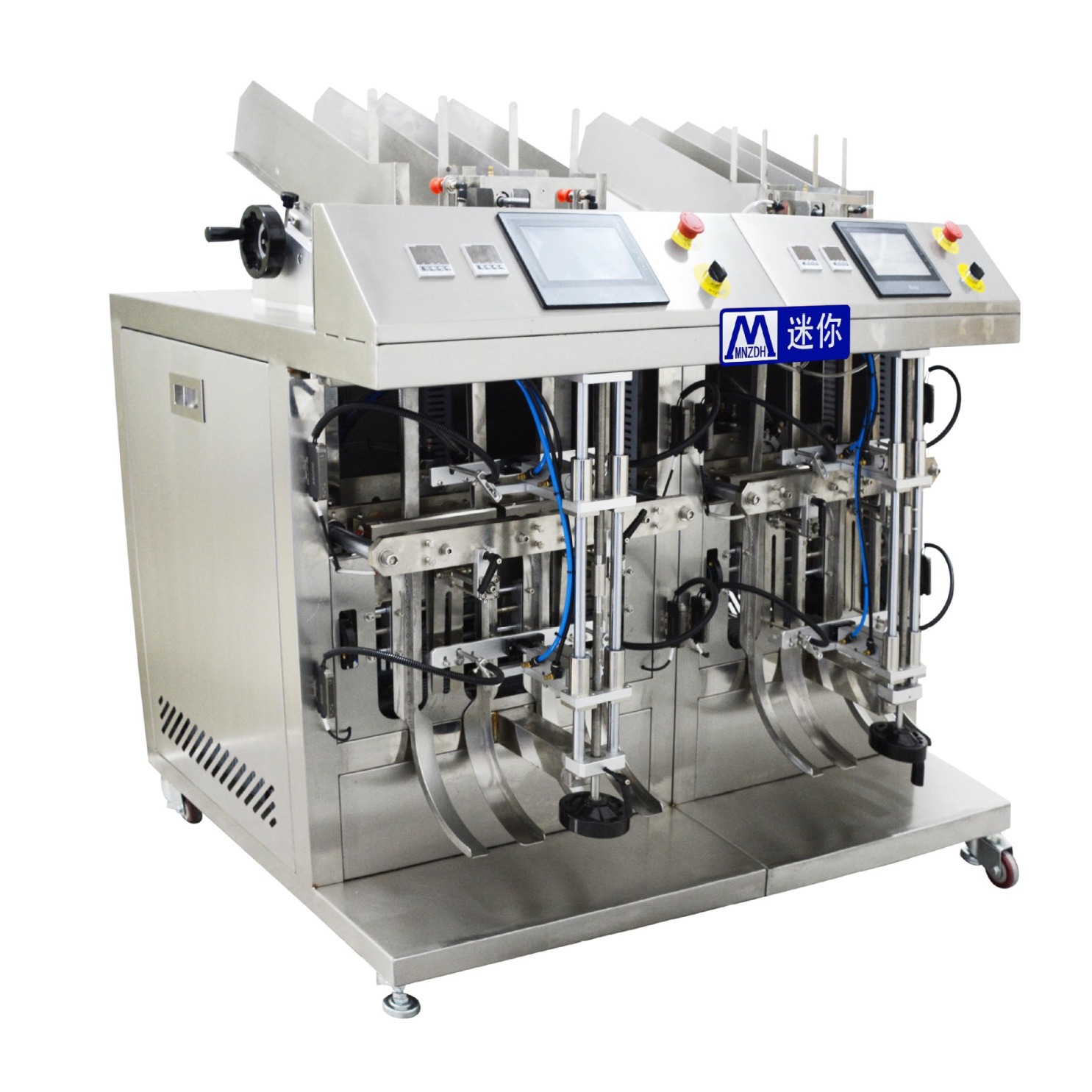 ȫ�Զ� 4ͷ��Ĥ����Һ��װ��ڻ� ��ѹ�� �޷Ĳ���װ��ڰ�װ��