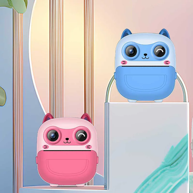 Полароид, цифровая мультфильм камера, маленькая игрушка, подарок на День рождения