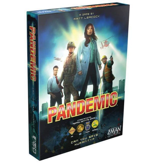 Пандемия [English board games 瘟疫陆战队英文策略聚会桌游]