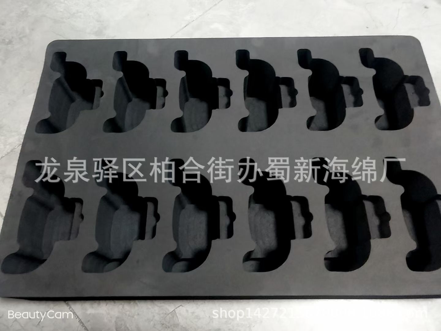 厂家供应黑色45度硬泡沫雕刻一体成型内衬缓冲快递包装/硬泡沫EVA