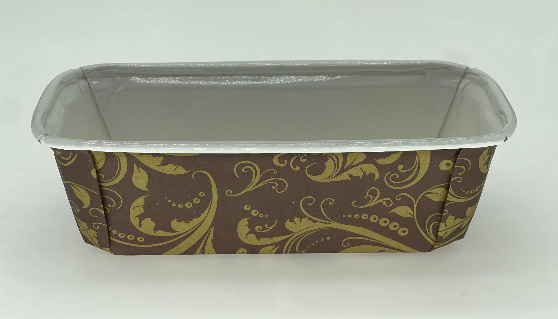 두꺼운 큰 200*80*70mm 다크 브라운 인쇄 된 금 패턴; 50