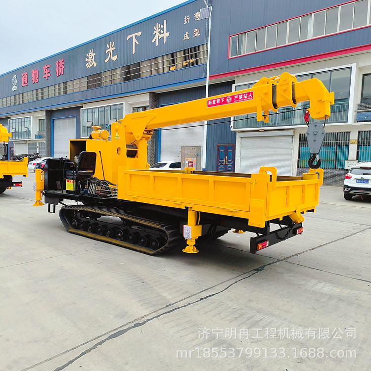 橡胶履带随车吊