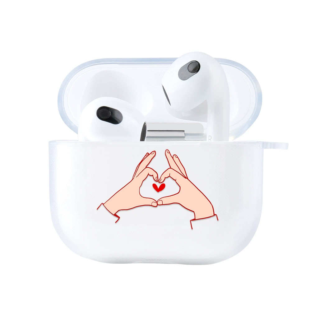 Совместимый с Apple, защитный чехол для свежих наушников, Bluetooth, коллекция 2021 года